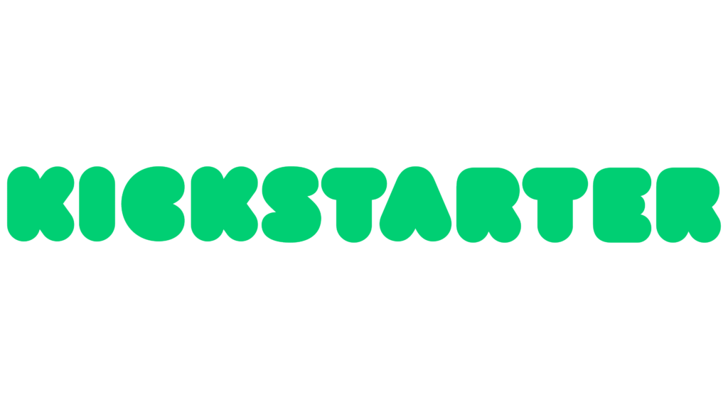 The logo of Kickstarter, a Patreon alternative